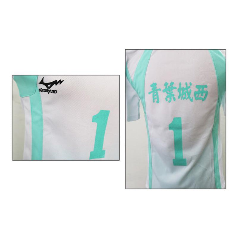 Anime Haikyuu Aobajohsai High Oikawa Tooru Uniform Cosplay Costume - Cosplay Clans