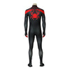 Movie Spider-Man: Into the Spider-Verse Miles Morales Spiderman Elastic Force Jumpsuit Cosplay Costume with Free Headgear - Cosplay Clans