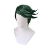 Anime JoJo's Bizarre Adventure Diamond is Unbreakable Rohan Kishibe Short Green Cosplay Wigs - Cosplay Clans