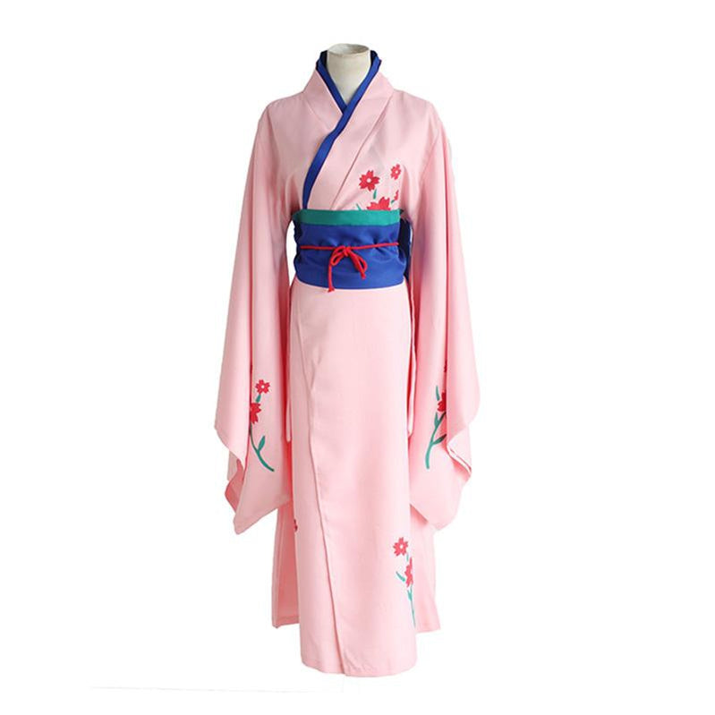 Anime Gintama Shimura Tae Kimono Cosplay Costume - Cosplay Clans