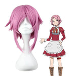 Anime SAO Sword Art Online Shinozaki Rika Lisbeth Short Pink Cosplay Wigs - Cosplay Clans