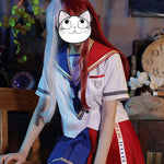 Anime My Hero Academia Female Shoto Todoroki JK Uniform Cosplay Costume - Cosplay Clans