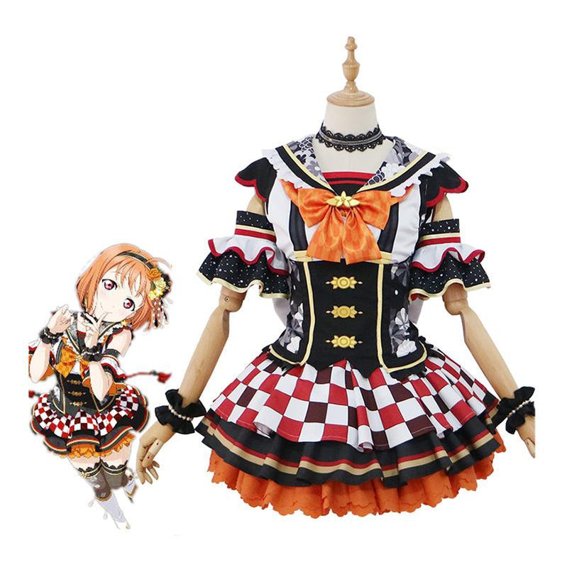 LoveLive!Sunshine!! Takami Chika and Aqours All Members First Month Uniform Cosplay Costume - Cosplay Clans