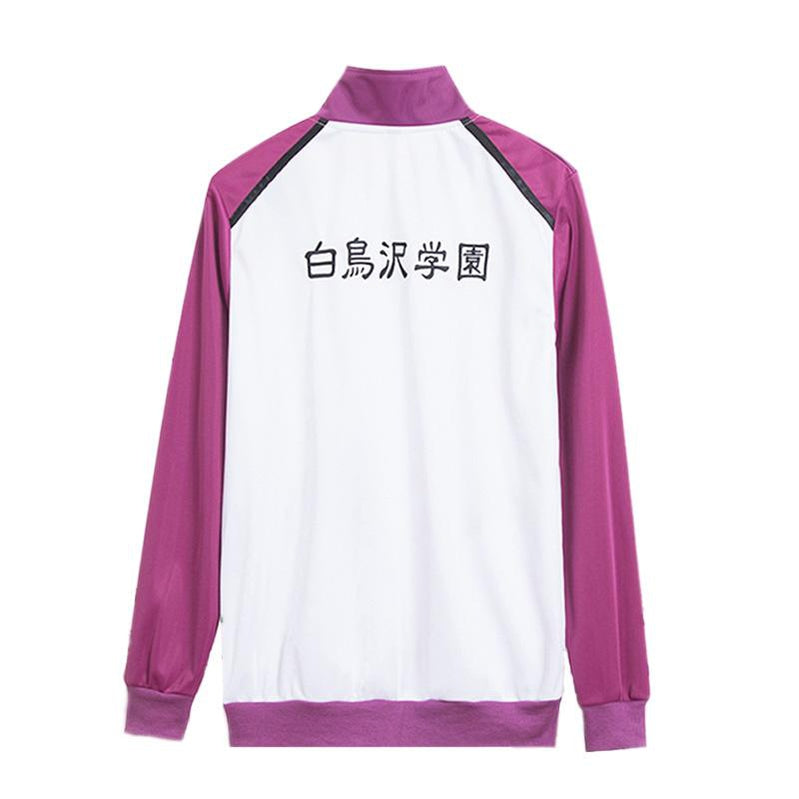 Anime Haikyuu Shiratorizawa Academy Jacket Suit Ushijima Wakatoshi Cosplay Costume - Cosplay Clans