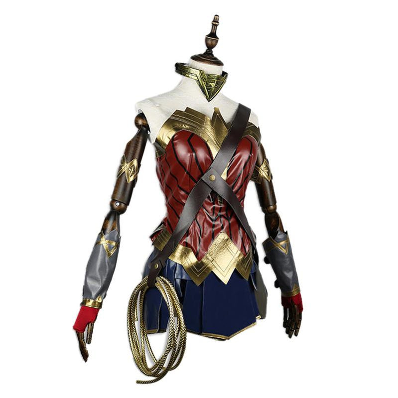 Movie Wonder Woman Princess Diana Cosplay Costume with Free Lasso of Truth - Cosplay Clans