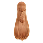 Anime Sword Art Online Yuuki Asuna Long Brown Cosplay Wigs - Cosplay Clans