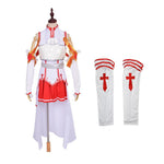 Anime SAO Sword Art Online Yuuki Asuna Cosplay Costume - Cosplay Clans