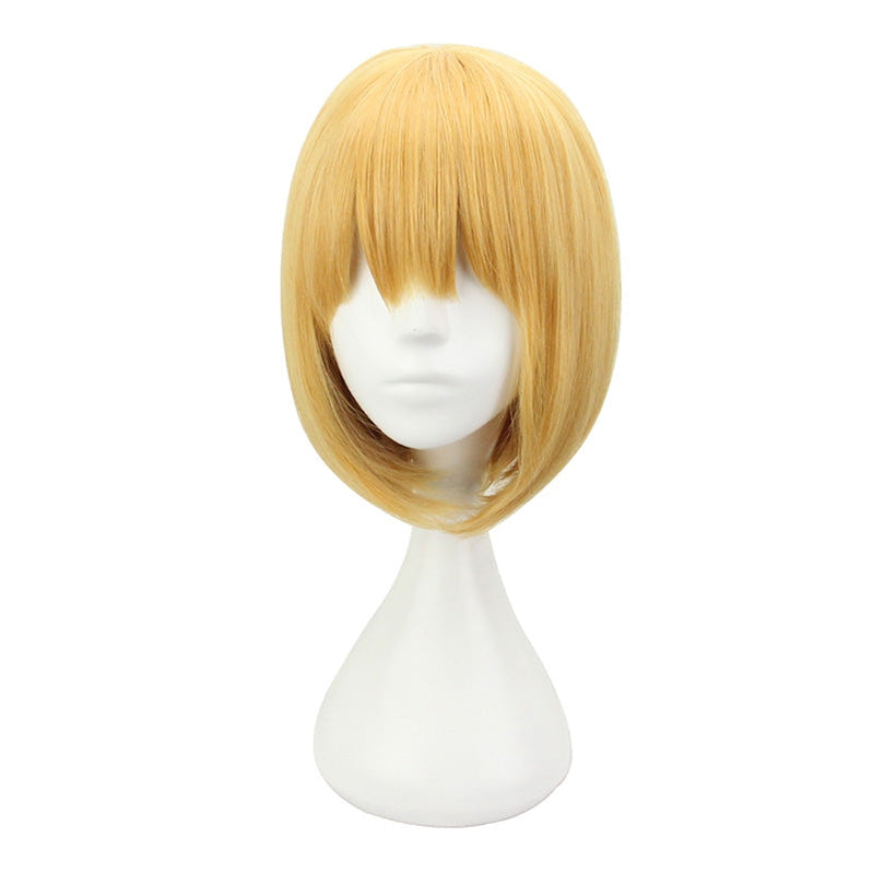 Anime Attack on Titan Armin Arlert Short Blond Cosplay Wigs - Cosplay Clans