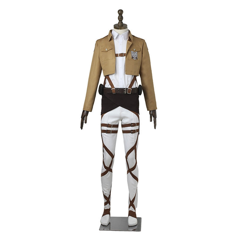 Anime Attack on Titan Armin Arlert Training Corps Uniform Set Cosplay Costume - Cosplay Clans