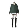 Anime Attack on Titan Garrison Regiment Uniform Set Cosplay Costume - Cosplay Clans