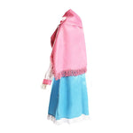 Anime Steins Gate 0 Shiina Mayuri White and Blue Dress Cosplay Costume with Scarf - Cosplay Clans