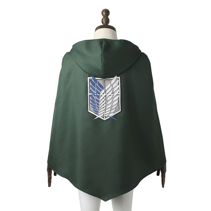 Anime Attack on Titan Levi Ackerman Survey Corps Uniform Set Cosplay Costume - Cosplay Clans