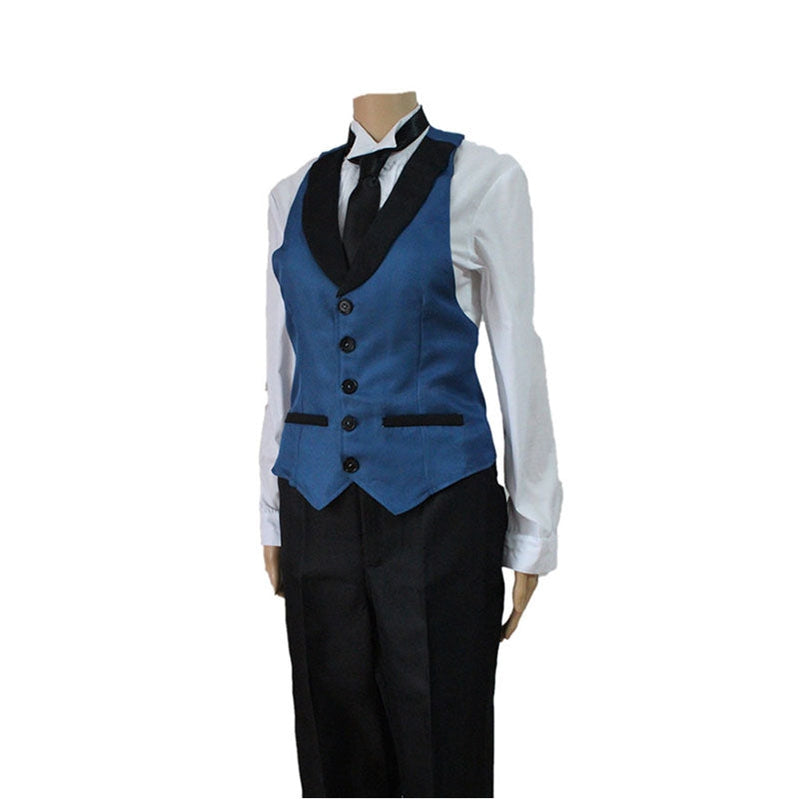 Anime Black Butler Sebastian Michaelis Cosplay Costume - Cosplay Clans