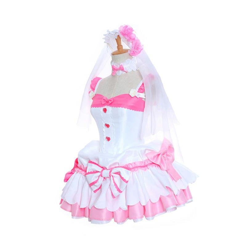 Anime Re:Zero Starting Life in Another World Rem and Ram Wedding Dress Cosplay Costume - Cosplay Clans