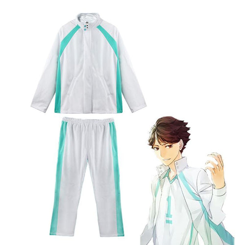 Anime Haikyuu Aobajohsai High Jacket Uniform Oikawa Tooru Cosplay Costume - Cosplay Clans